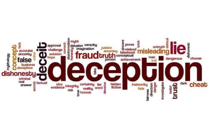 Image result for deception